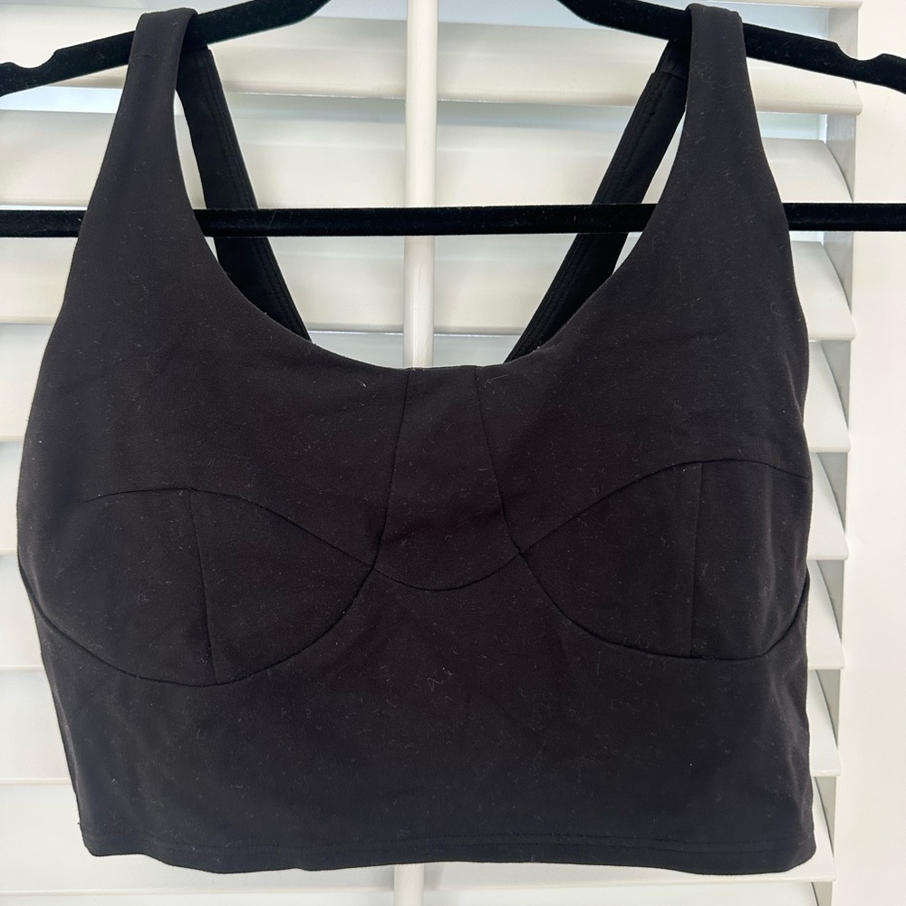 lululemon athletica Black Bralette, Size M